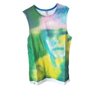 Brand New Bench Tie Dye Print Sleeveless Suppleness Activewear Tank Top